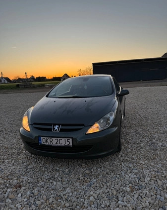 Peugeot 307 CC cena 4499 przebieg: 225500, rok produkcji 2005 z Krapkowice małe 232